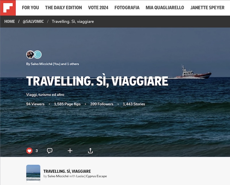 Travelling, sì viaggiare